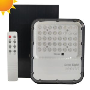 Προβολέας Led solar 100W 5000K Panel 10W/Battery 10Ah Orion