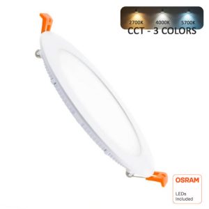 Οροφής Led Χωνευτό osram chip 10W CCT