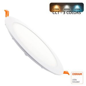 Οροφής Led Χωνευτό osram chip 15W CCT