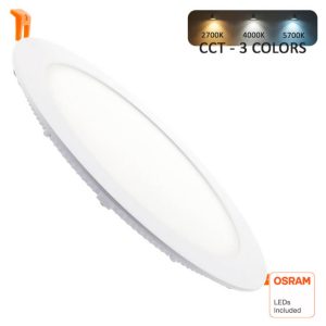 Οροφής Led Χωνευτό osram chip 24W CCT