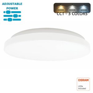 Οροφής Led Εξωτερικό osram chip selectable 24W – 20W – 16W CCT