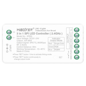RF Controller 2.4GHz SPI Digital RGB – RGBW – RGBIC