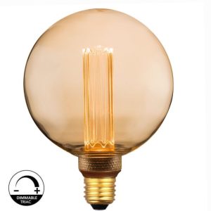 Modern crystal Led 4W 1800K E27 G125 dimmable