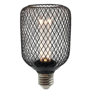 Modern metal Led 4W 4000K E27 G105 black