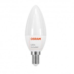 E14 C37 Led osram chip 8W 2700K