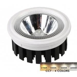 AR111 Led bridgelux chip selectable 24W-18W CCT with driver