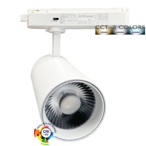 Ράγας Led 1 κυκλώματος Bridgelux chip & Gxtronic driver Selectable 40W-26W CCT white