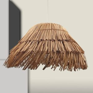 Κρεμαστό φωτιστικό Ε27 rattan Malay