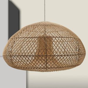 Κρεμαστό φωτιστικό Ε27 rattan Panay