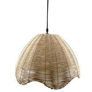 Κρεμαστό φωτιστικό Ε27 wicker modern light