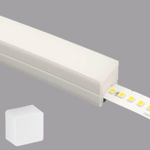 Προφίλ Flexible silicone 12mmx12mm