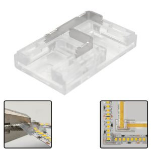 Σύνδεσμος γωνίας για ταινία Led 24V DC