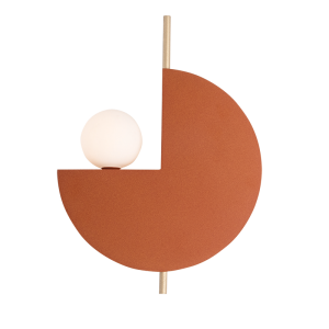 ΕΠΙΤΟΙΧΙΟ ΦΩΤΙΣΤΙΚΟ 1XG9 ΤΕΡΑΚΟΤΑ & ΧΡΥΣΟ ΜΕΤΑΛΛΟ - ΟΠΑΛ ΓΥΑΛΙ