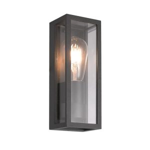 OUTDOOR SCONCE 1XE27 BLACK
