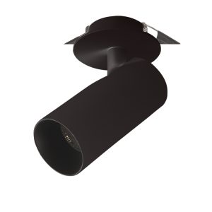 Zambelis ΧΩΝΕΥΤΟ ΡΥΘΜΙΖΟΜΕΝΟ COB LED ΣΠΟΤ 7W 3000K ΜΑΥΡΟ