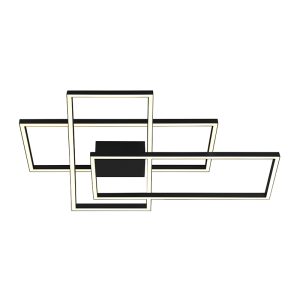 LED ΦΩΤΙΣΤΙΚΟ ΟΡΟΦΗΣ 32W + 4X5W 3000K ΜΕΤΑΛΛΟ -ΑΛΟΥΜΙΝΙΟ ΜΑΥΡΗ ΑΠΟΧΡΩΣΗ