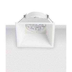 Zambelis ΧΩΝΕΥΤΟ DOWNLIGHT ΣΠΟΤ ΦΩΤΙΣΜΟΥ ΛΕΥΚΟ ΑΛΟΥΜΙΝΙΟ