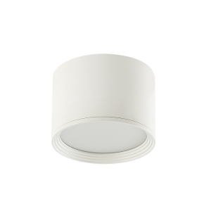 LED CEILING LIGHT 8W 3000K ALUMINUM WHITE
