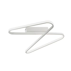 LED ΦΩΤΙΣΤΙΚΟ ΟΡΟΦΗΣ 45W 3000K ΜΕΤΑΛΛΟ- ΑΛΟΥΜΙΝΙΟ - ΣΙΛΙΚΟΝΗ- ΣΑΓΡΕ ΛΕΥΚΟ