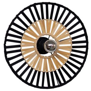 CEILING LIGHT BLACK BAMBOO 1XE7 MAX 40W