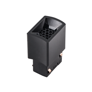 Zambelis ΜΑΥΡΟ ΜΑΓΝΗΤΙΚΟ HONEYCOMB ΣΠΟΤ ΦΩΤΙΣΤΙΚΟ 2W 3000K ΓΙΑ 48V ΜΑΓΝΗΤΙΚΑ ΣΥΣΤΗΜΑΤΑ ΦΩΤΙΣΜΟΥ