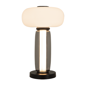 ΕΠΙΤΡΑΠΕΖΙΑ LED ΛΑΜΠΑ 23W 3000K ΜΕΤΑΛΛΟ -ΓΥΑΛΙ