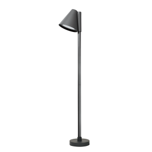 OUTDOOR POST LAMP  6W  ALUMINIUM GRAPHITE