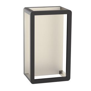 ΦΩΣ ΚΗΠΟΥ - ΚΟΛΩΝΑΚΙΑ LED 8W 3000K ΑΠΟ ΑΛΟΥΜΙΝΙΟ ΣΕ ΑΠΟΧΡΩΣΗ ΓΡΑΦΙΤΗ