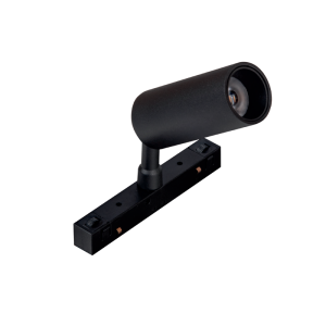 Zambelis ΜΑΥΡΟ LED DALI ΜΑΓΝΗΤΙΚΟ ΣΠΟΤ ΦΩΤΙΣΜΟΥ 7W 300K ΓΙΑ ΜΑΓΝΗΤΙΚΕΣ ΡΑΓΕΣ 48V