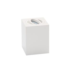 SPOT CEILING SQUARED 1XGU10 WHITE