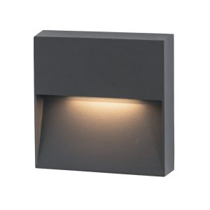 OUTDOOR SCONCE 7W SMD LED 3000K  DARK GRAY