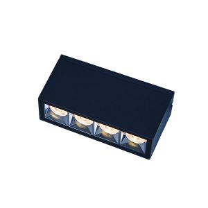 ΦΩΣ ΟΡΟΦΗΣ LED 10W 3000K ΣΚΟΥΡΟ ΓΚΡΙ ΑΛΟΥΜΙΝΙΟ