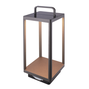 Zambelis ΕΠΙΤΡΑΠΕΖΙΟ ΦΩΤΙΣΤΙΚΟ LED ΕΞΩΤΕΡΙΚΟΥ ΧΩΡΟΥ ΜΕ ΗΛΙΑΚΟ ΠΑΝΕΛ- ΑΛΟΥΜΙΝΙΟ ΓΡΑΦΙΤΗ