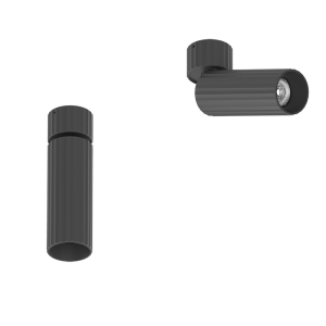 Zambelis LED ΣΠΟΤ ΟΡΟΦΗΣ 7W 36° ΜΑΥΡΟ ΜΑΤ ΑΛΟΥΜΙΝΙΟ