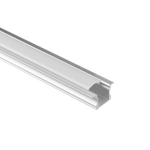 ALUMINIUM PROFILE 2M WITH OPAL PC COVER 2M