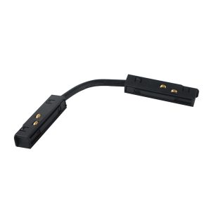 Zambelis ΜΑΥΡΟΣ ΑΝΤΑΠΤΟΡΑΣ L ΣΧΗΜΑΤΟΣ 112X23X23MM ΓΙΑ 48V ΜΑΓΝΗΤΙΚΑ ΣΥΣΤΗΜΑΤΑ ΦΩΤΙΣΜΟΥ