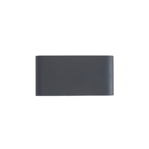 OUTDOOR SCONCE 2X6W 3000K ALUMINUM GRAPHITE
