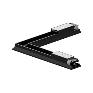 CORNER CONNECTOR FOR ULTRA SLIM MAGNETIC TRACK BLACK