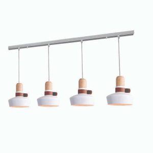 ΚΡΕΜΑΣΤΟ ΦΩΤΙΣΤΙΚΟ ΕΣΩΤΕΡΙΚΟΥ ΧΩΡΟΥ 4XE27 MAX 40W ΛΕΥΚΟ