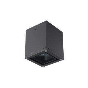 ΦΩΤΙΣΤΙΚΟ ΟΡΟΦΗΣ ΕΞΩΤΕΡΙΚΟΥ ΧΩΡΟΥ 1XGU10 3000K ΑΛΟΥΜΙΝΙΟ ΜΕ ΦΙΝΙΡΙΣΜΑ ΓΡΑΦΙΤΗ