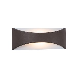 OUTDOOR  LED WALL LAMP 11W ALUMINIUM  3000K  BROWN