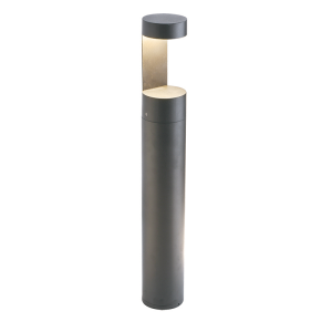 OUTDOOR LAMPPOST 9W 3000K ALUMINIUM GRAPHITE