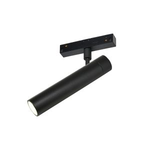 Zambelis LED ΜΑΓΝΗΤΙΚΟ ΣΠΟΤ ΦΩΤΙΣΜΟΥ 5W 3000K ΜΑΥΡΟ ΑΛΟΥΜΙΝΙΟ