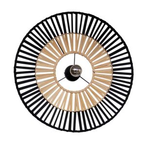 CEILING LIGHT BLACK BAMBOO 1XE7 MAX 40W