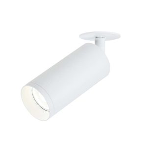 ΧΩΝΕΥΤΟ LED ΣΠΟΤ 9W 15° ΑΣΠΡΟ