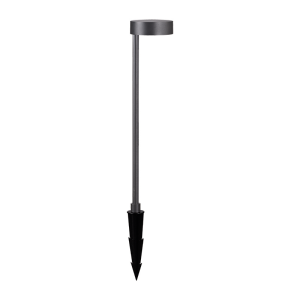 OUTDOOR SPIKE LIGHT LED 6W ASYMMETRIC BEAM ALUMINIUN GRAPHITE