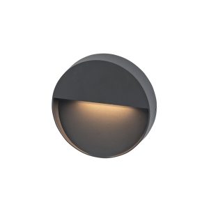 OUTDOOR SCONCE 7W  SMD LED 3000K DARK GRAY