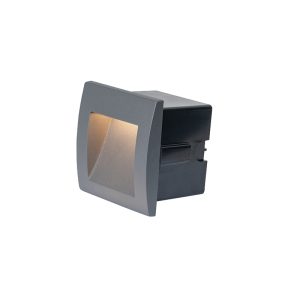 OUTDOOR SCONCE LED 2W 3000K SMD ALUMINUM GRAPHITE
