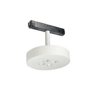 Zambelis LED ΜΑΓΝΗΤΙΚΟ ΣΠΟΤ ΦΩΤΙΣΜΟΥ 12W 3000K ΛΕΥΚΟ ΑΛΟΥΜΙΝΙΟ