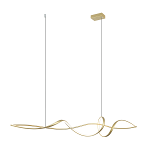 ΚΡΕΜΑΣΤΟ ΦΩΤΙΣΤΙΚΟ ΕΣΩΤΡΕΡΙΚΟΥ ΧΩΡΟΥ LED 27W 3000K ΧΡΥΣΟ ΑΛΟΥΜΙΝΙΟ